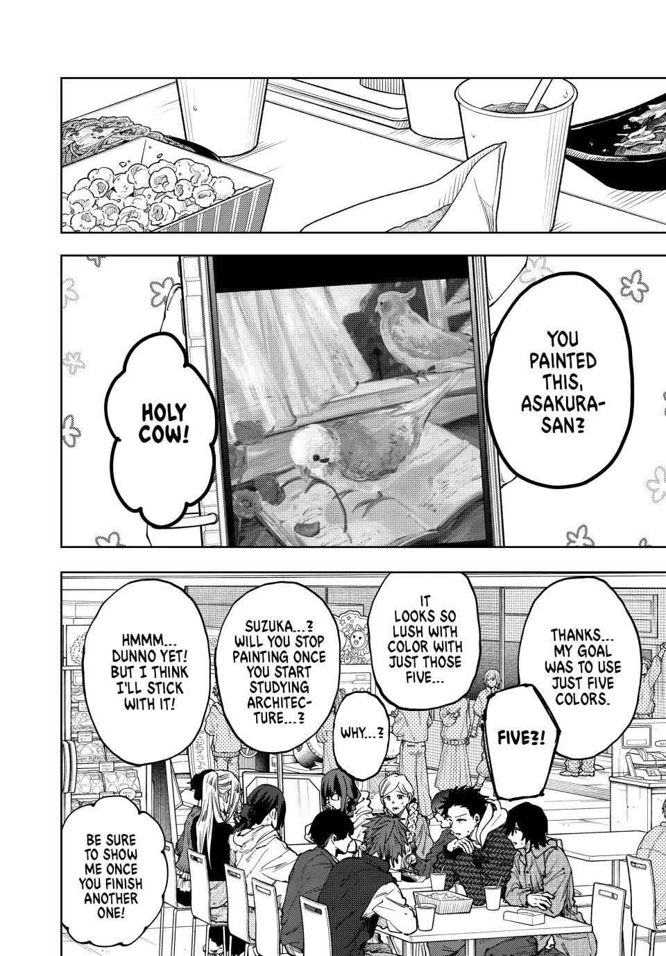 Kaoru Hana Wa Rin To Saku Chapter 189 page 12 - 
