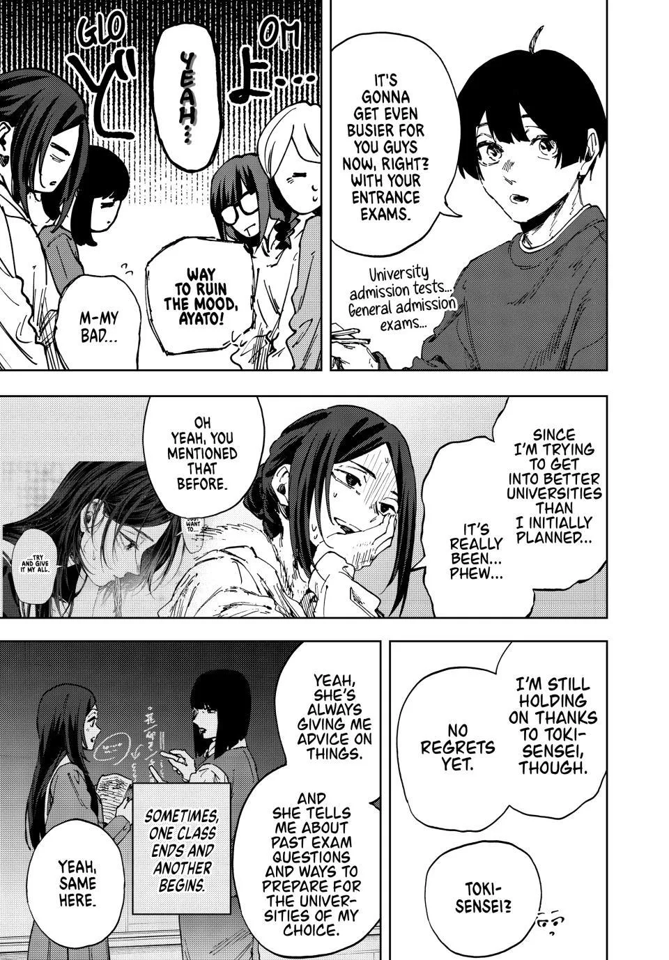 Kaoru Hana Wa Rin To Saku Chapter 189 page 13 - 