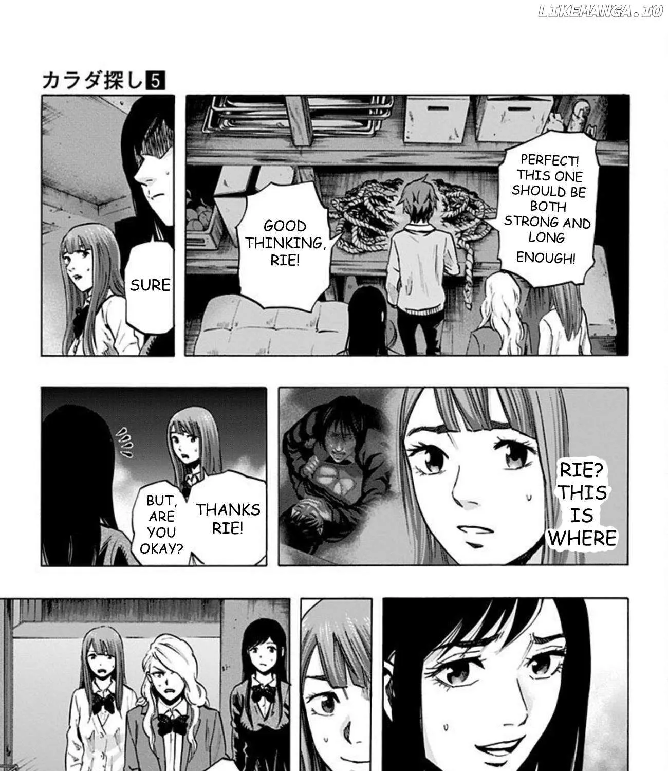 Karada Sagashi Chapter 38 page 6 - 