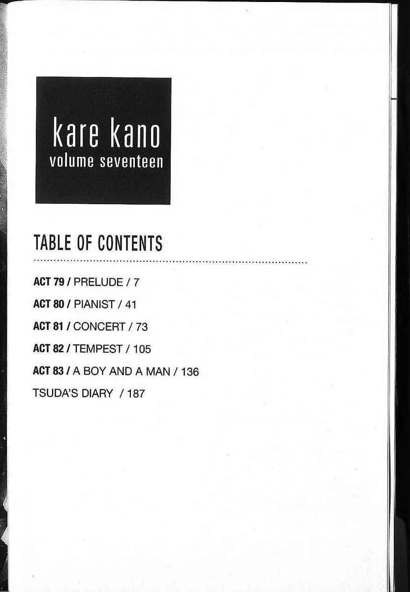 Kare-Kano. Chapter 79 page 6 - 