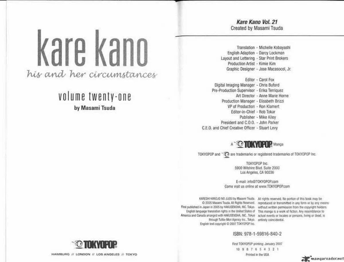 Kare-Kano. Chapter 99 page 3 - 