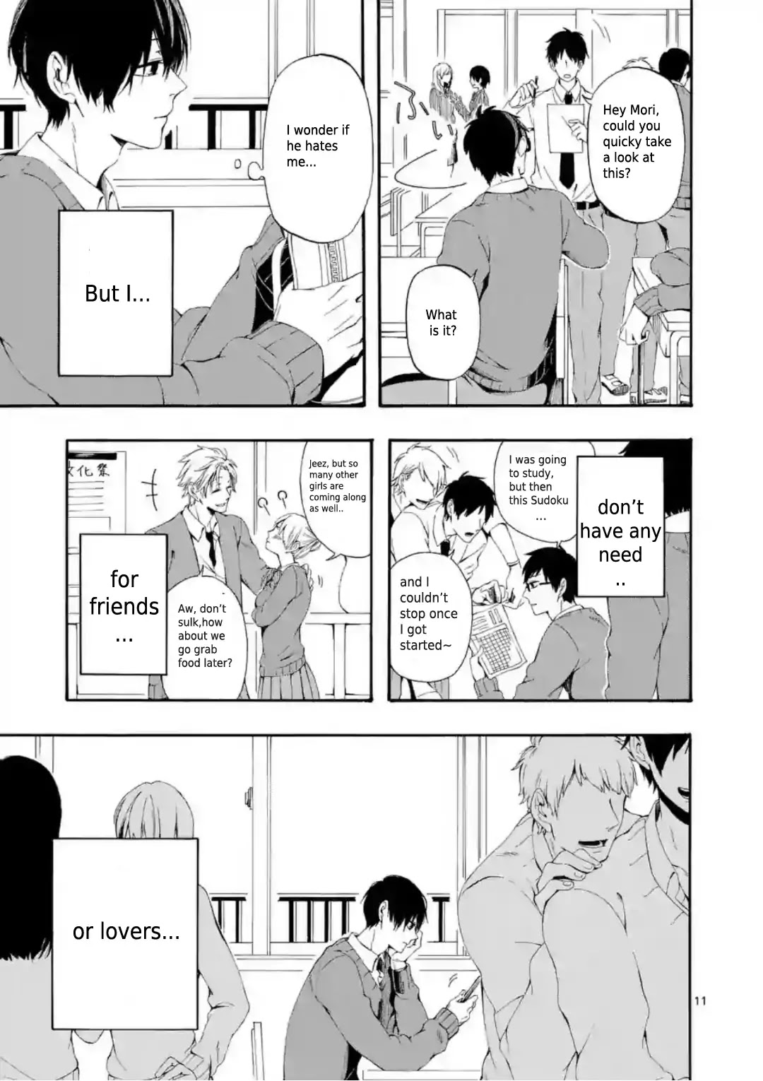 Kare wa Kanojo ni Kawaru no de Chapter 1 page 11 - 