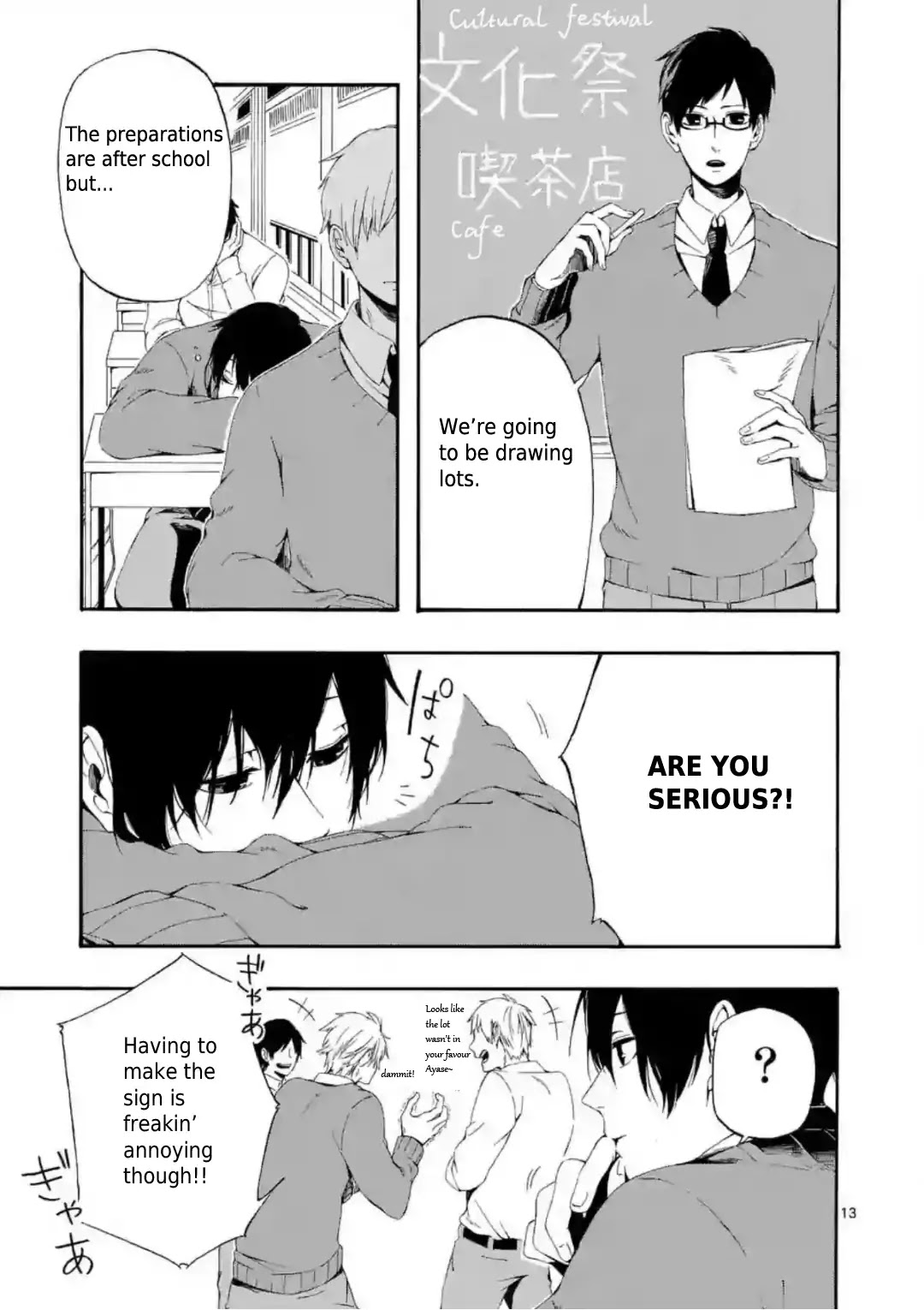 Kare wa Kanojo ni Kawaru no de Chapter 1 page 13 - 
