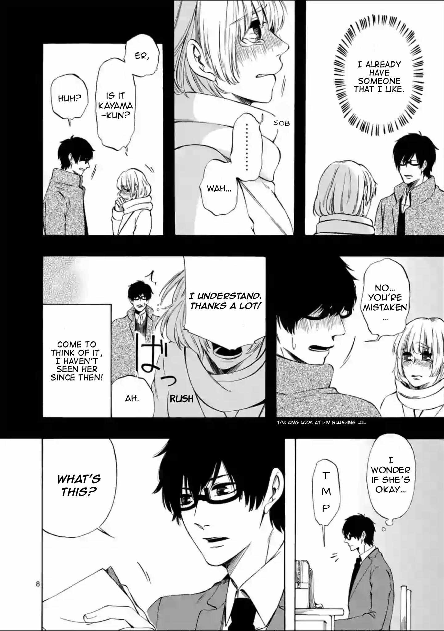 Kare wa Kanojo ni Kawaru no de Chapter 28 page 8 - 