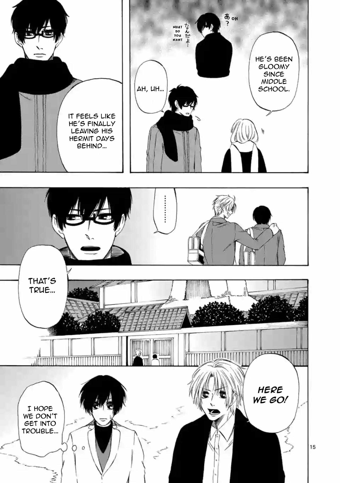 Kare wa Kanojo ni Kawaru no de Chapter 30 page 15 - 