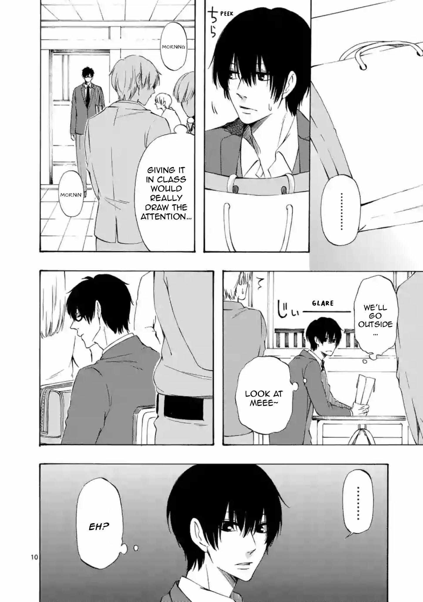 Kare wa Kanojo ni Kawaru no de Chapter 32 page 10 - 