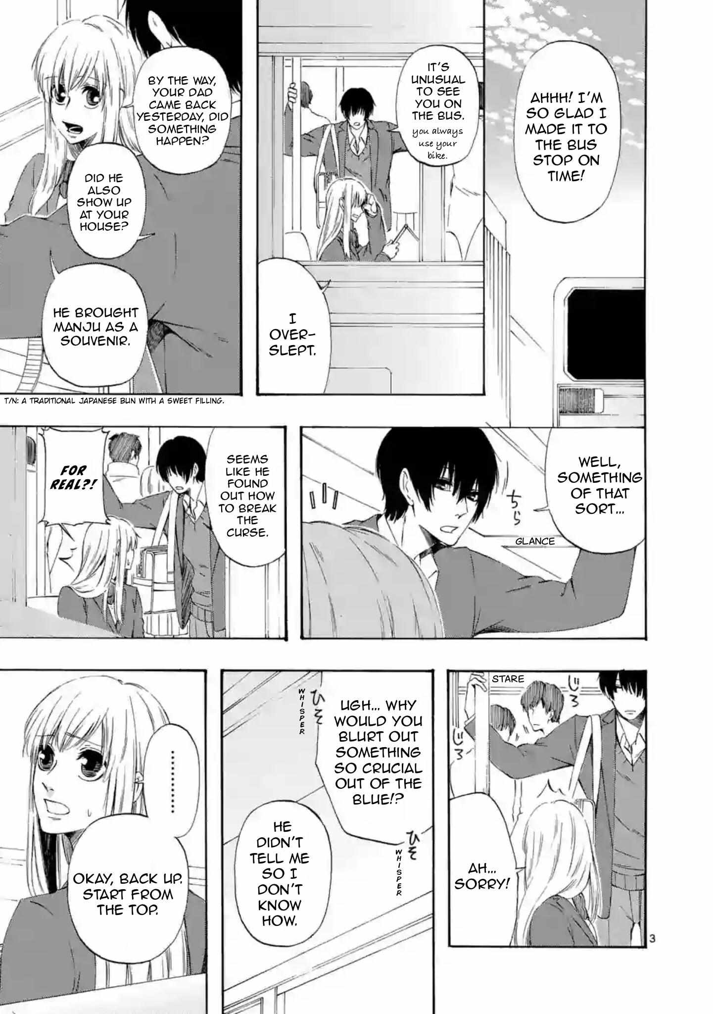 Kare wa Kanojo ni Kawaru no de Chapter 34 page 3 - 