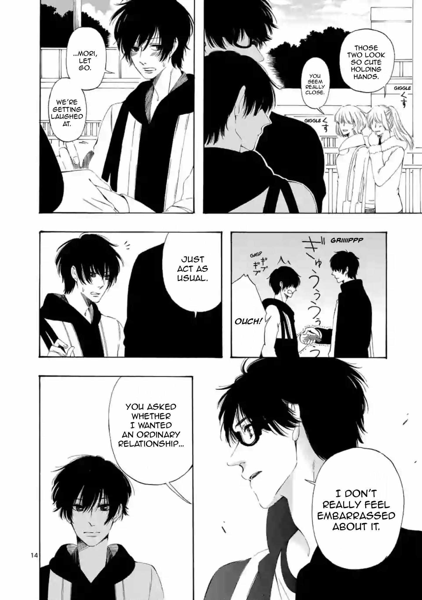 Kare wa Kanojo ni Kawaru no de Chapter 35 page 14 - 