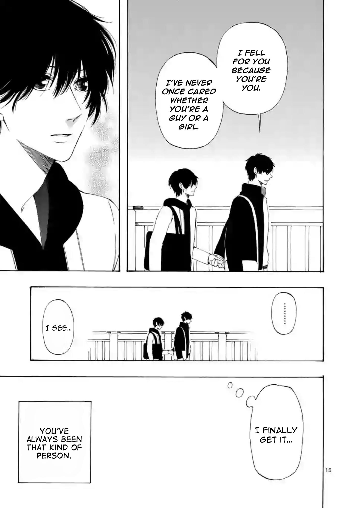 Kare wa Kanojo ni Kawaru no de Chapter 35 page 15 - 