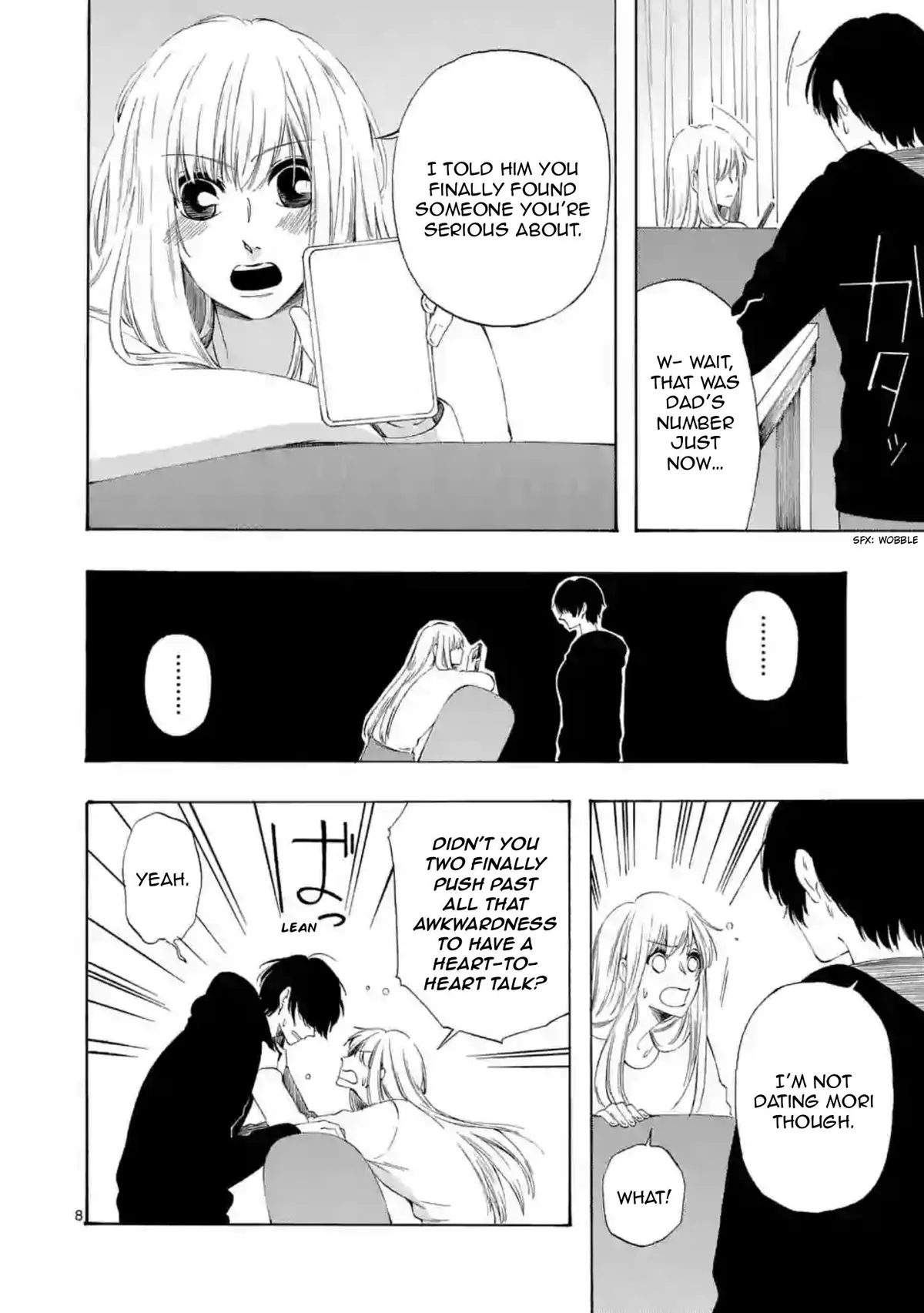 Kare wa Kanojo ni Kawaru no de Chapter 36 page 8 - 