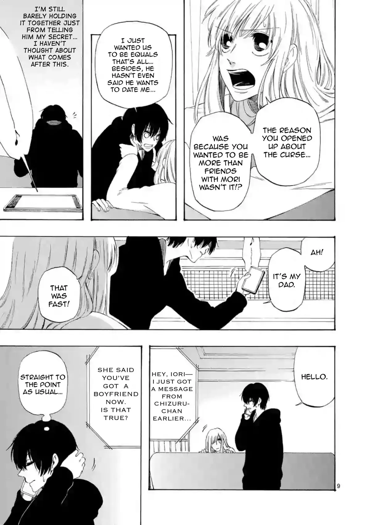 Kare wa Kanojo ni Kawaru no de Chapter 36 page 9 - 