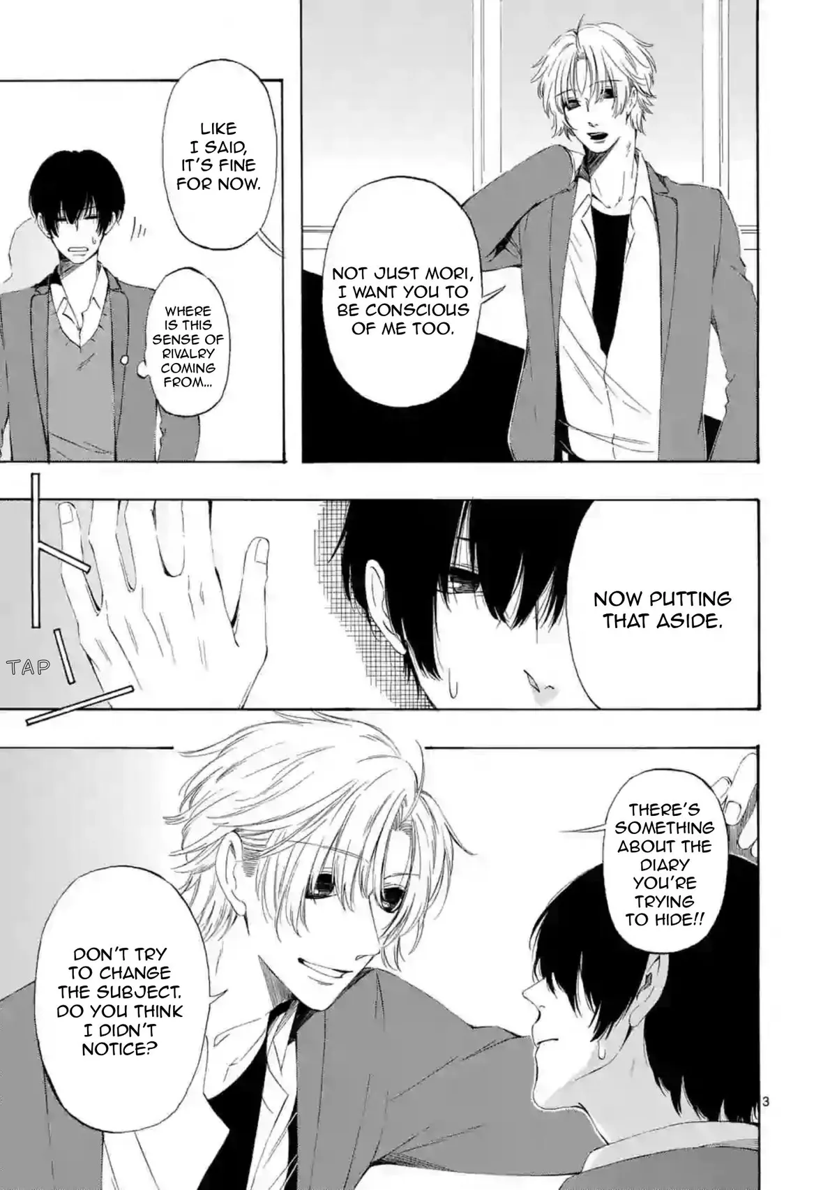 Kare wa Kanojo ni Kawaru no de Chapter 37 page 3 - 