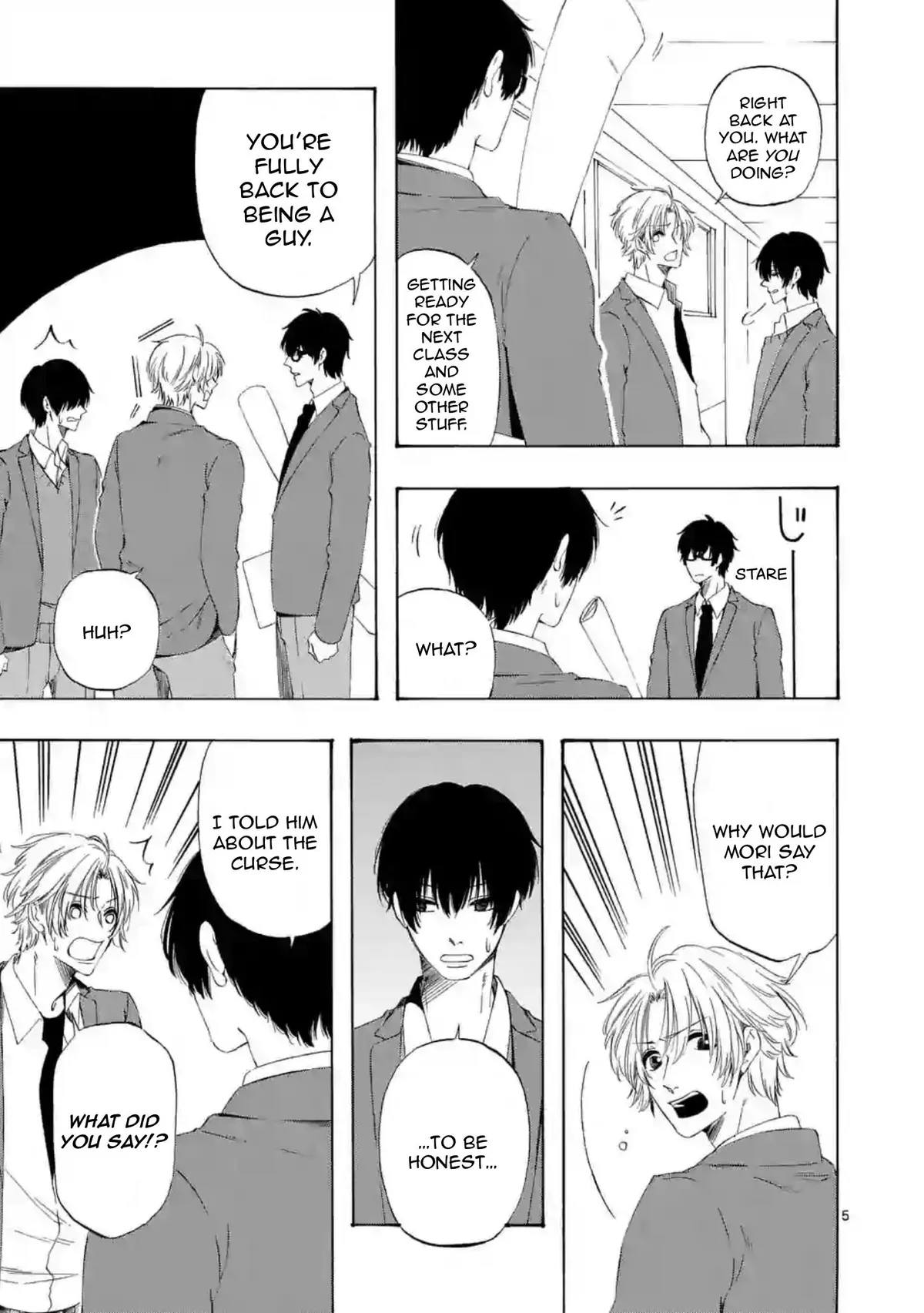 Kare wa Kanojo ni Kawaru no de Chapter 37 page 5 - 