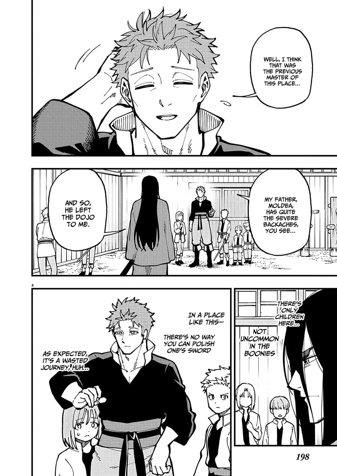 Katainaka no Ossan, Kensei ni Naru: Tada no Inaka no Kenjutsu Shihan datta noni, Taisei Shita Deshi-tachi ga Ore o Houttekurenai Ken Chapter 21.5 page 5 - 