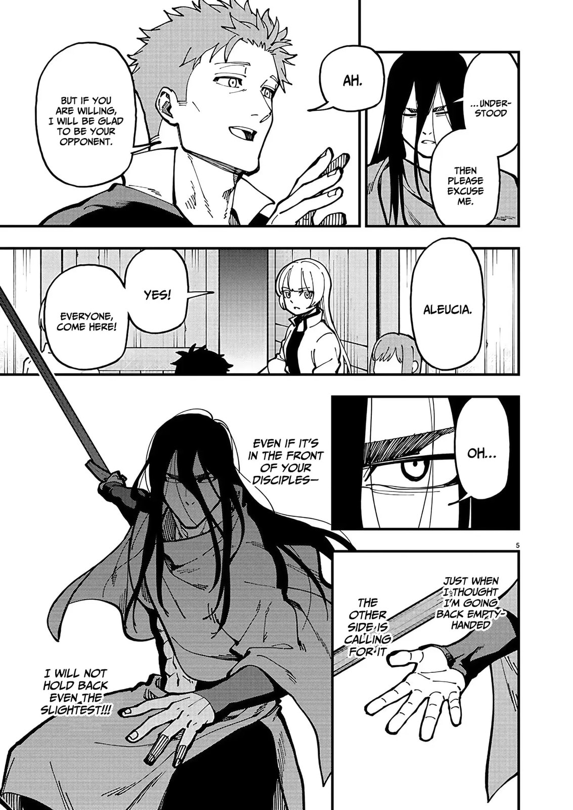 Katainaka no Ossan, Kensei ni Naru: Tada no Inaka no Kenjutsu Shihan datta noni, Taisei Shita Deshi-tachi ga Ore o Houttekurenai Ken Chapter 21.5 page 6 - 