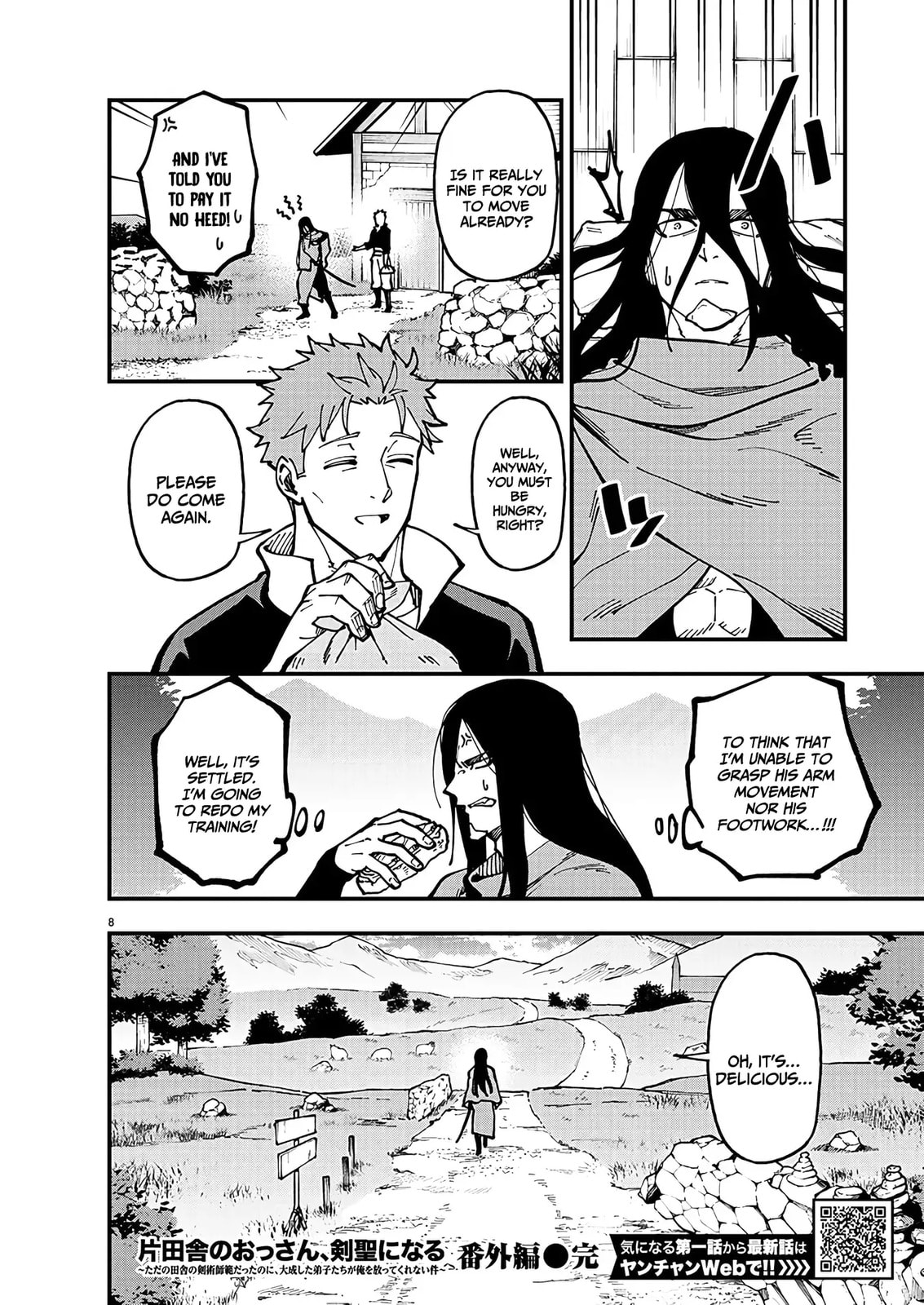 Katainaka no Ossan, Kensei ni Naru: Tada no Inaka no Kenjutsu Shihan datta noni, Taisei Shita Deshi-tachi ga Ore o Houttekurenai Ken Chapter 21.5 page 9 - 