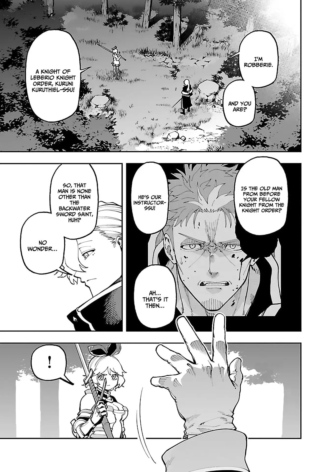 Katainaka no Ossan, Kensei ni Naru: Tada no Inaka no Kenjutsu Shihan datta noni, Taisei Shita Deshi-tachi ga Ore o Houttekurenai Ken Chapter 26.1 page 11 - 