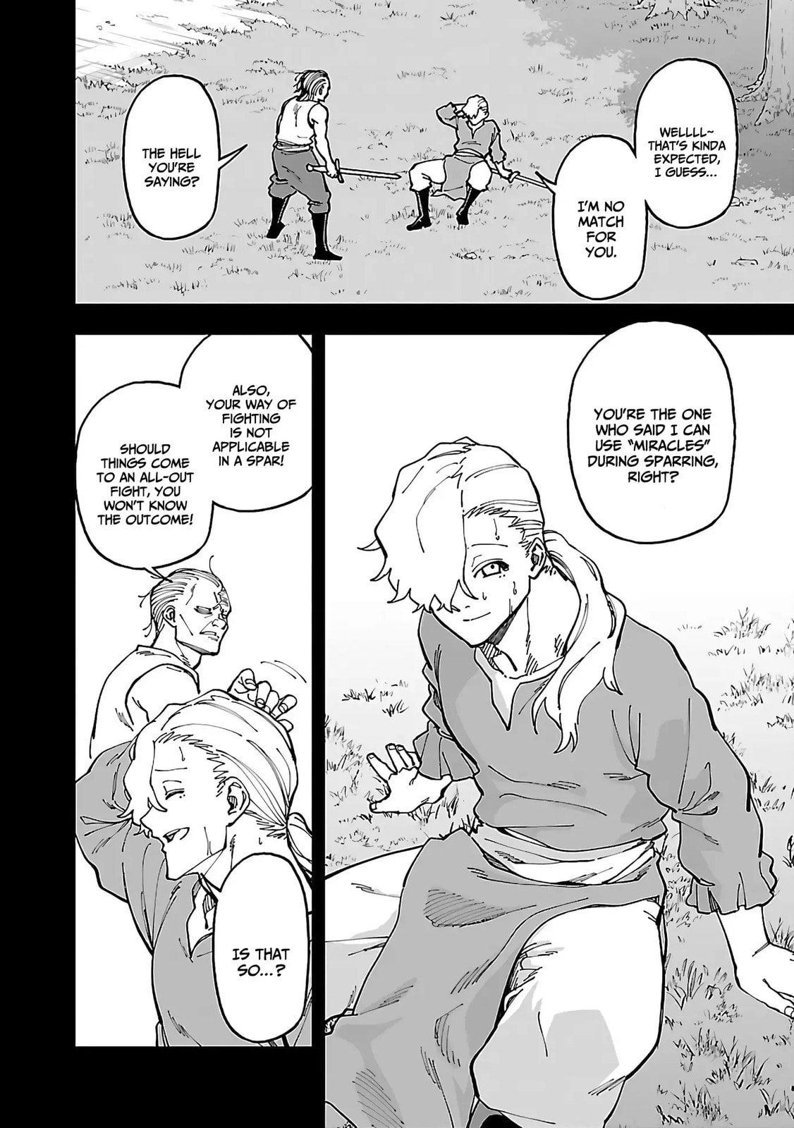 Katainaka no Ossan, Kensei ni Naru: Tada no Inaka no Kenjutsu Shihan datta noni, Taisei Shita Deshi-tachi ga Ore o Houttekurenai Ken Chapter 26.1 page 5 - 