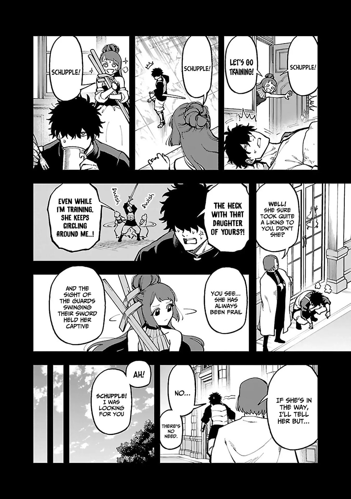 Katainaka no Ossan, Kensei ni Naru: Tada no Inaka no Kenjutsu Shihan datta noni, Taisei Shita Deshi-tachi ga Ore o Houttekurenai Ken Chapter 27.1 page 13 - 