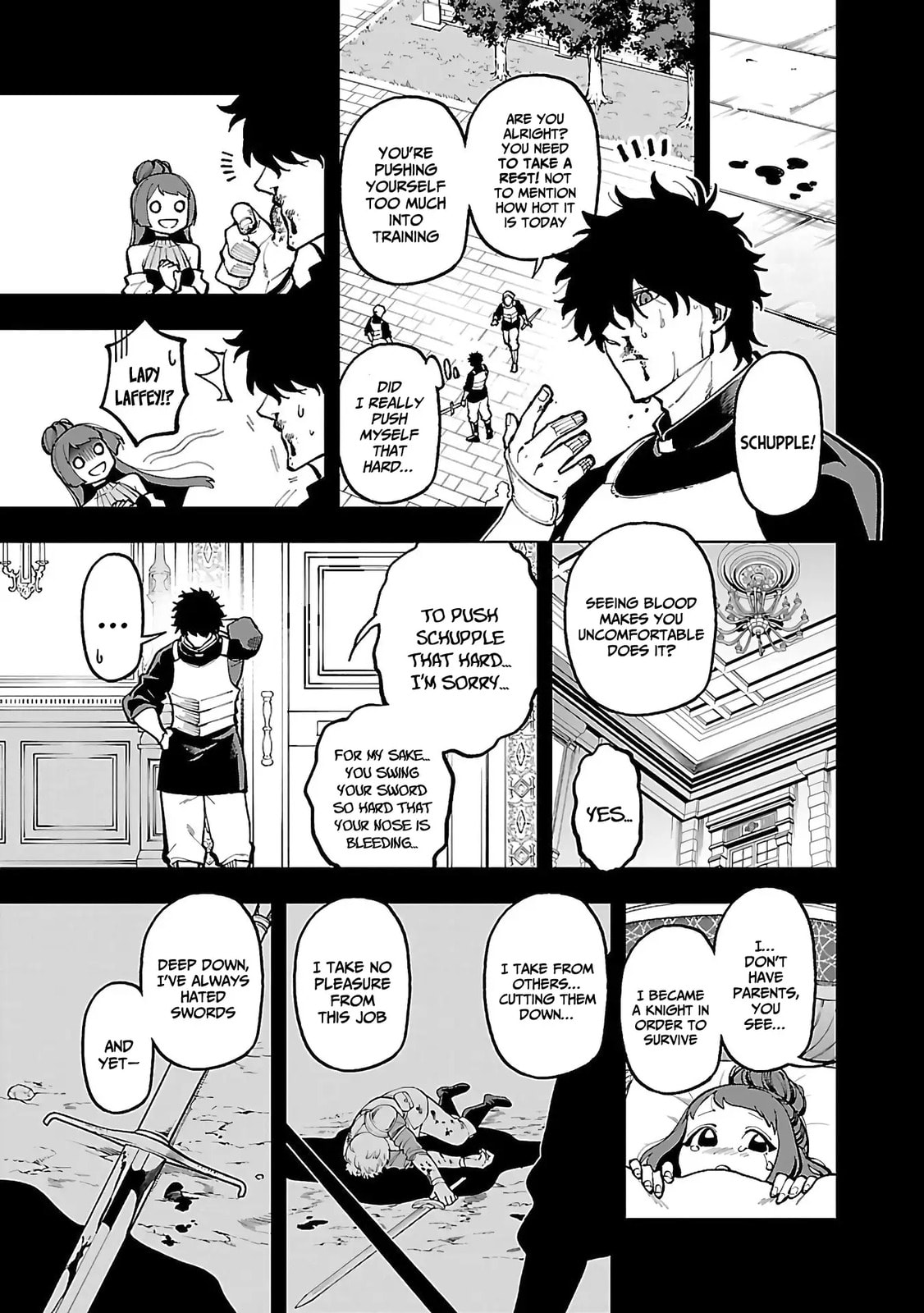 Katainaka no Ossan, Kensei ni Naru: Tada no Inaka no Kenjutsu Shihan datta noni, Taisei Shita Deshi-tachi ga Ore o Houttekurenai Ken Chapter 27.1 page 14 - 