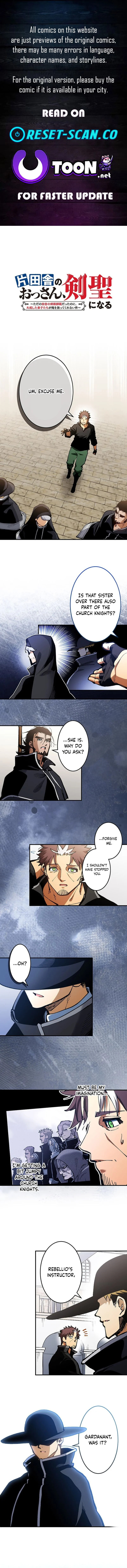 Katainaka no Ossan, Kensei ni Naru: Tada no Inaka no Kenjutsu Shihan datta noni, Taisei Shita Deshi-tachi ga Ore o Houttekurenai Ken Chapter 84 page 1 - 