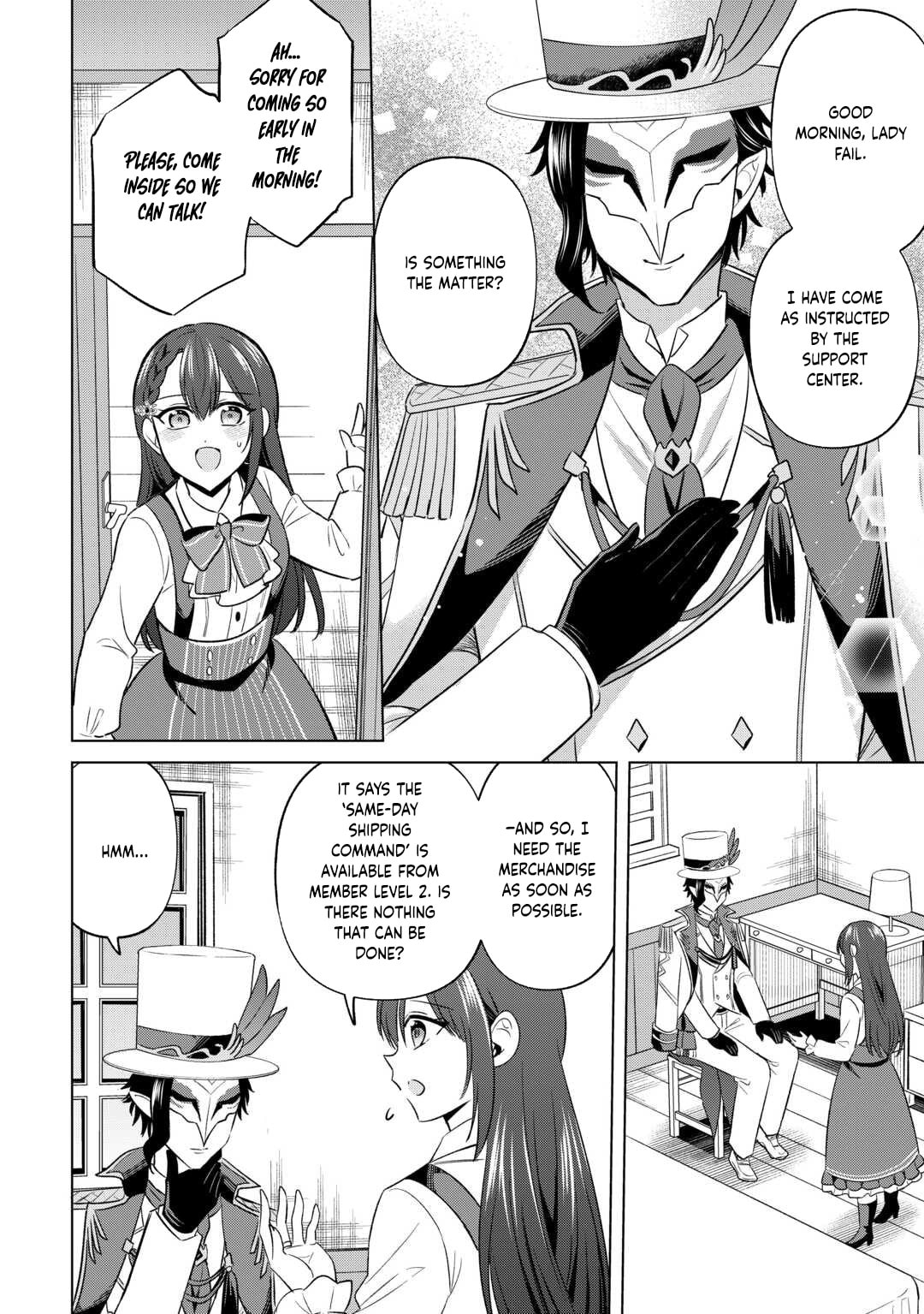 Kataroku Tsuuhan Kara Hajimaru, Tsuihou Reijou no Slow Life Chapter 3 page 8 - 
