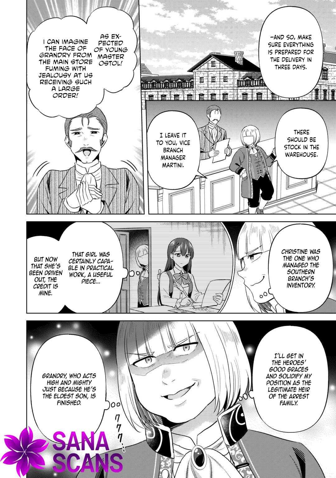 Kataroku Tsuuhan Kara Hajimaru, Tsuihou Reijou no Slow Life Chapter 5 page 16 - 