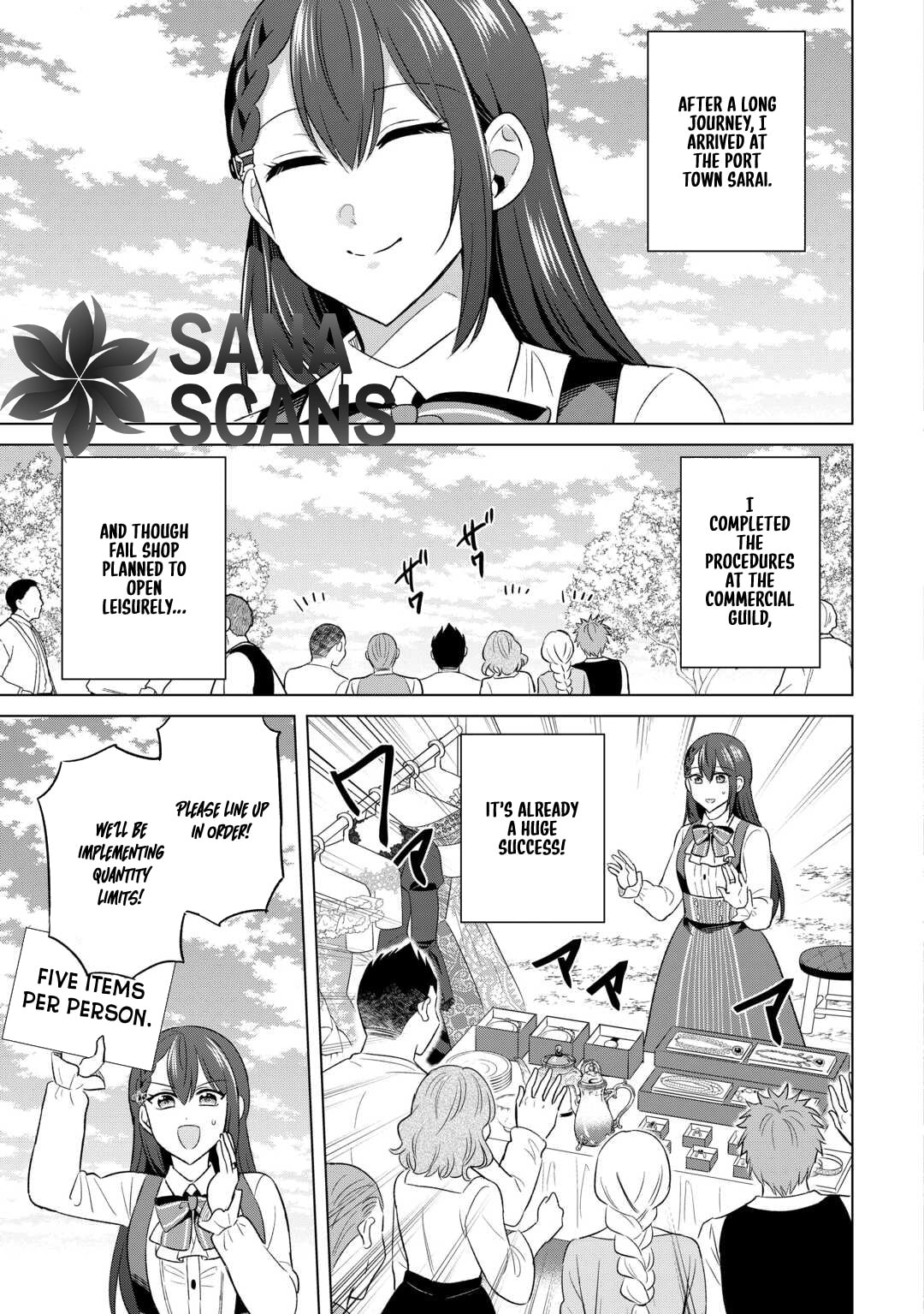 Kataroku Tsuuhan Kara Hajimaru, Tsuihou Reijou no Slow Life Chapter 7 page 7 - 