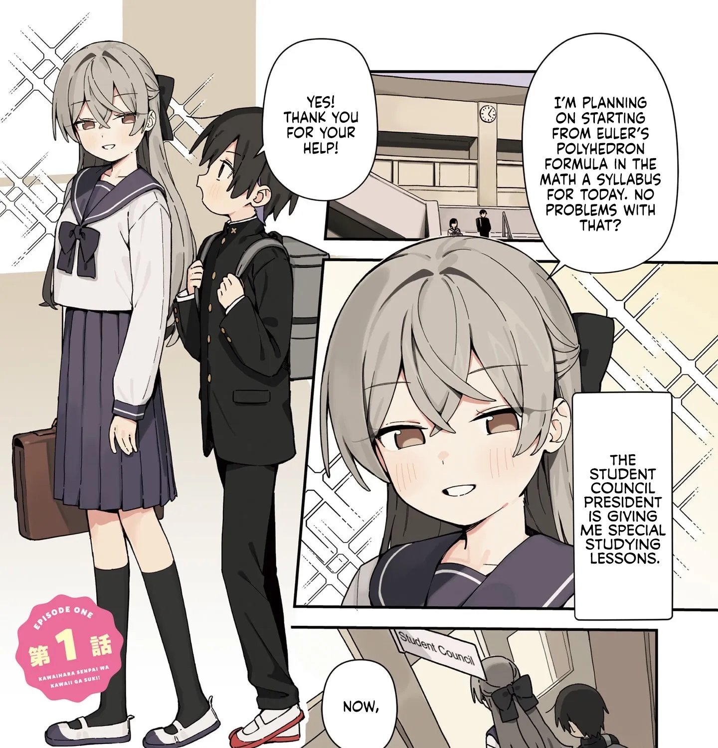 Kawaihara-senpai loves cute (Saotome-kun)! Chapter 1 page 1 - 