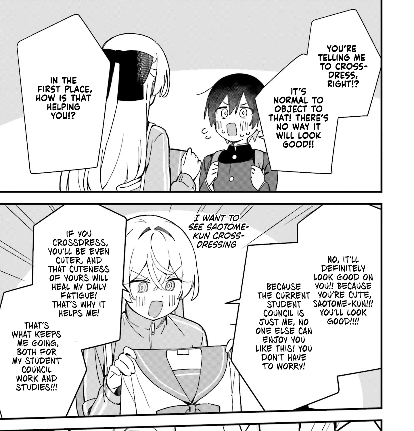 Kawaihara-senpai loves cute (Saotome-kun)! Chapter 1 page 37 - 