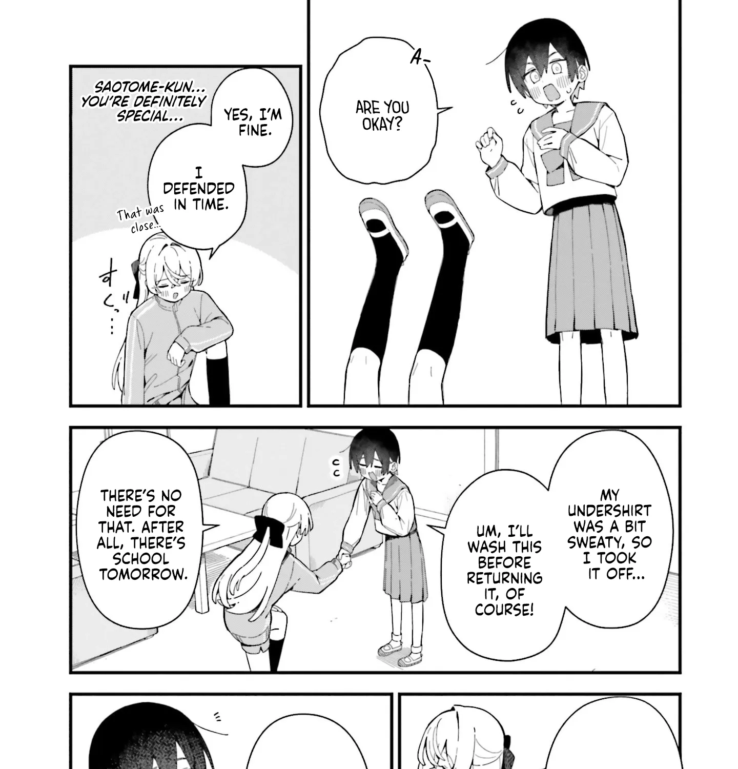 Kawaihara-senpai loves cute (Saotome-kun)! Chapter 1 page 57 - 