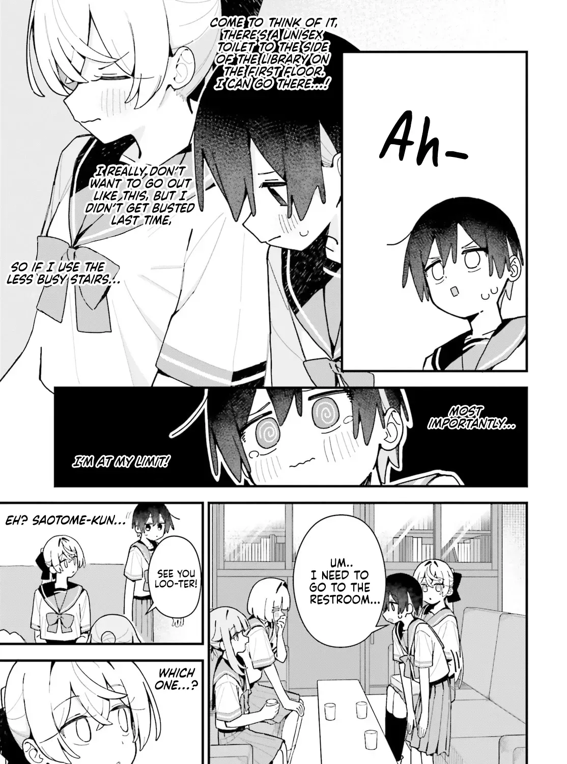 Kawaihara-senpai loves cute (Saotome-kun)! Chapter 10 page 9 - 