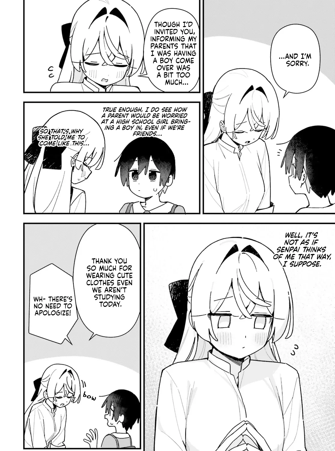 Kawaihara-senpai loves cute (Saotome-kun)! Chapter 12 page 11 - 