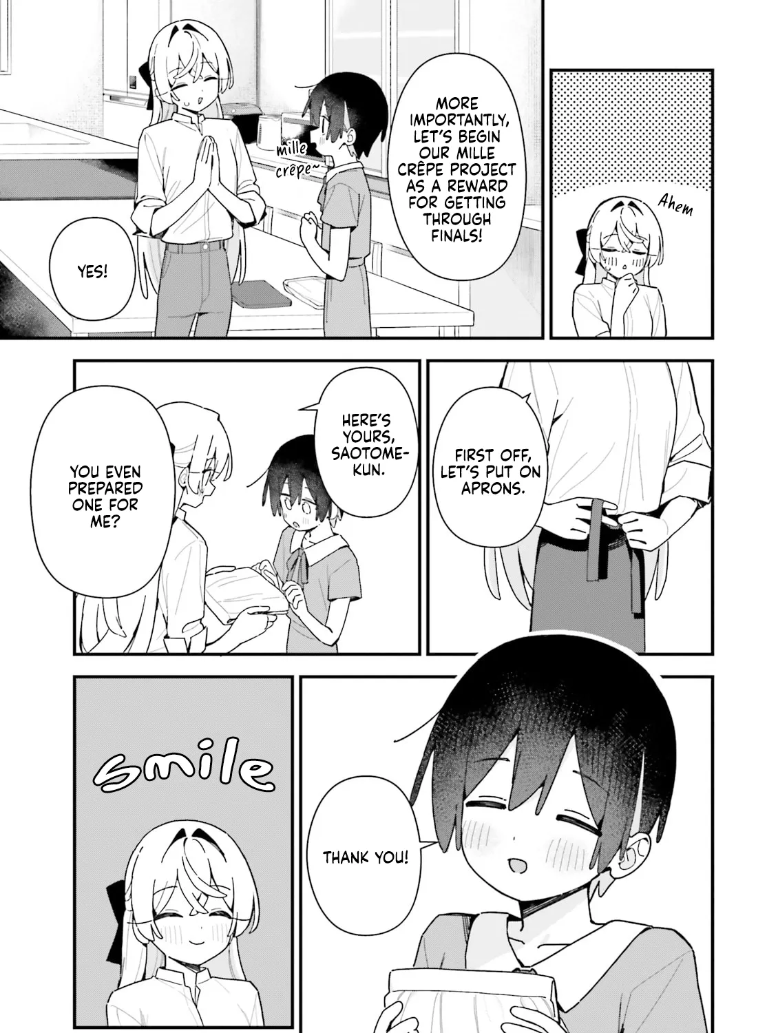 Kawaihara-senpai loves cute (Saotome-kun)! Chapter 12 page 17 - 