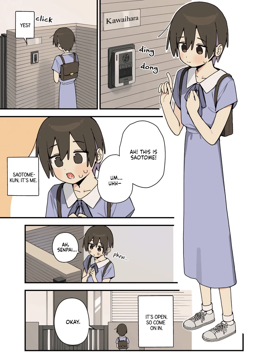 Kawaihara-senpai loves cute (Saotome-kun)! Chapter 12 page 3 - 