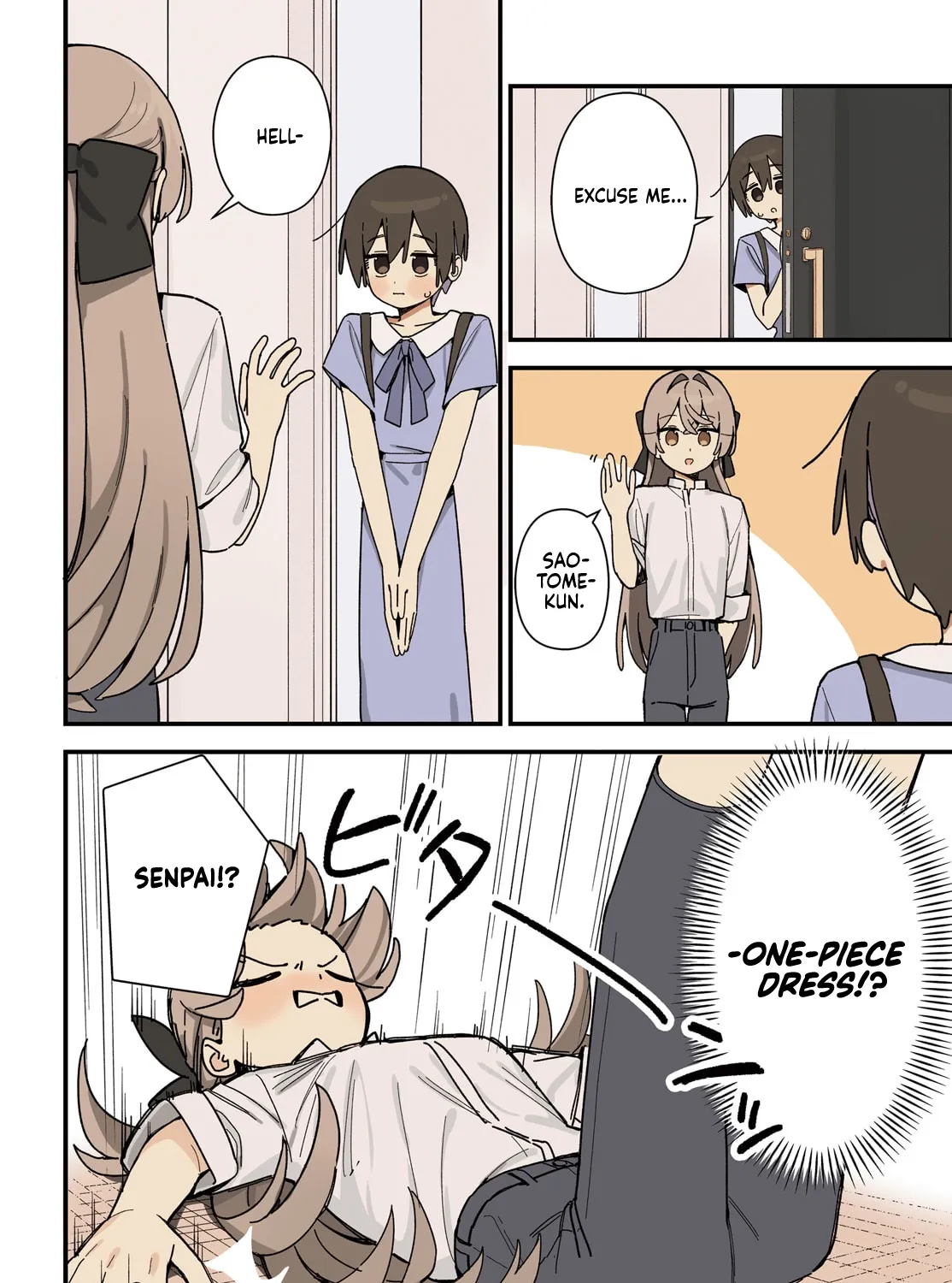 Kawaihara-senpai loves cute (Saotome-kun)! Chapter 12 page 7 - 