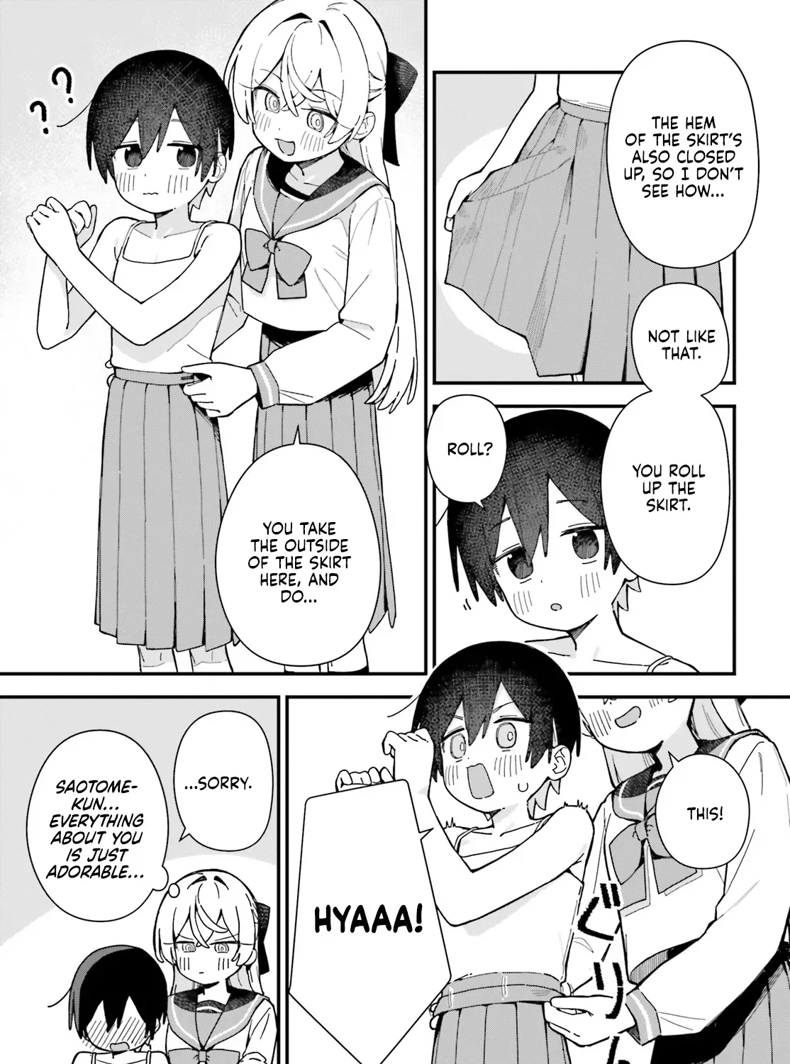 Kawaihara-senpai loves cute (Saotome-kun)! Chapter 2 page 17 - 