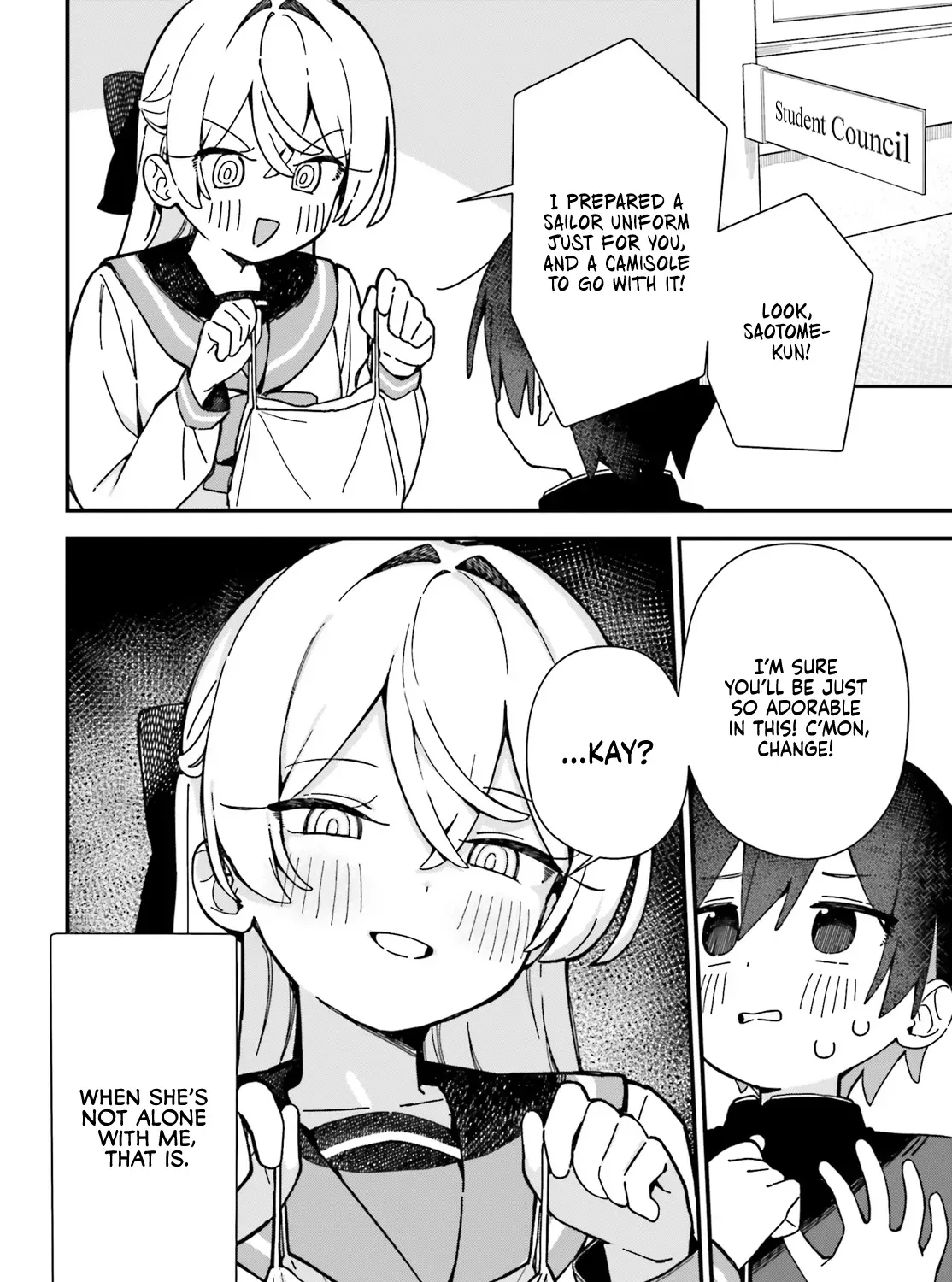Kawaihara-senpai loves cute (Saotome-kun)! Chapter 2 page 3 - 