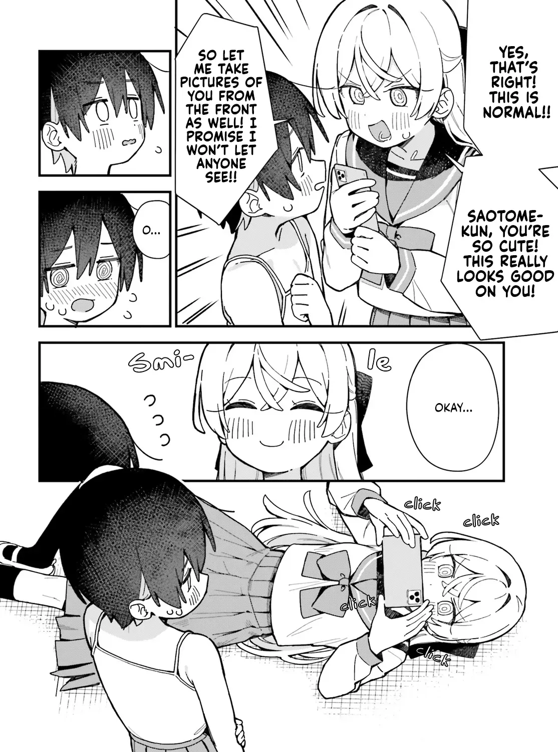 Kawaihara-senpai loves cute (Saotome-kun)! Chapter 2 page 23 - 