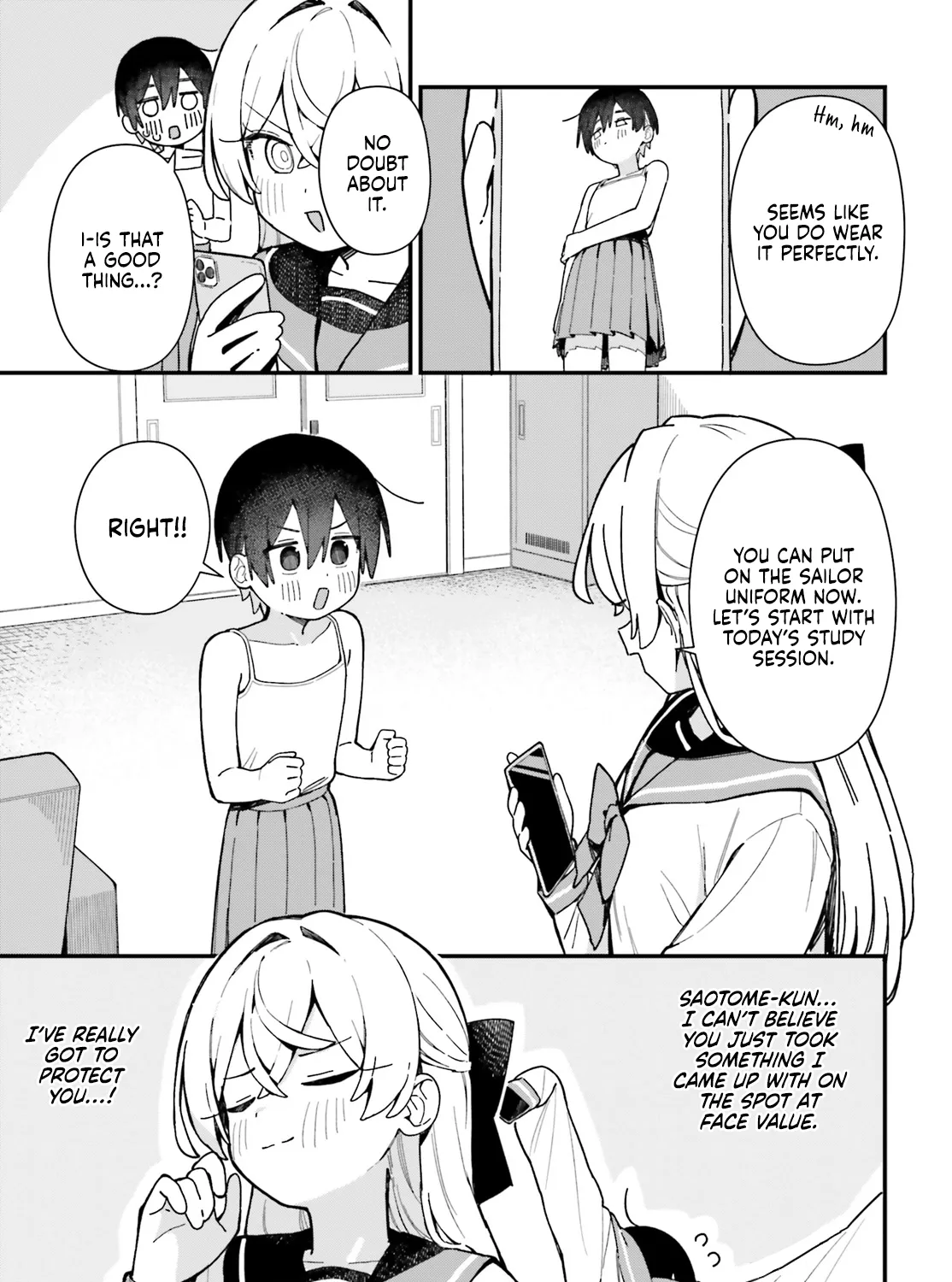 Kawaihara-senpai loves cute (Saotome-kun)! Chapter 2 page 25 - 