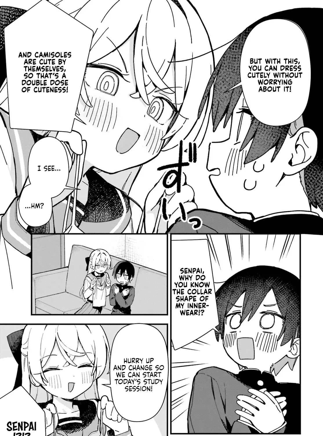 Kawaihara-senpai loves cute (Saotome-kun)! Chapter 2 page 9 - 