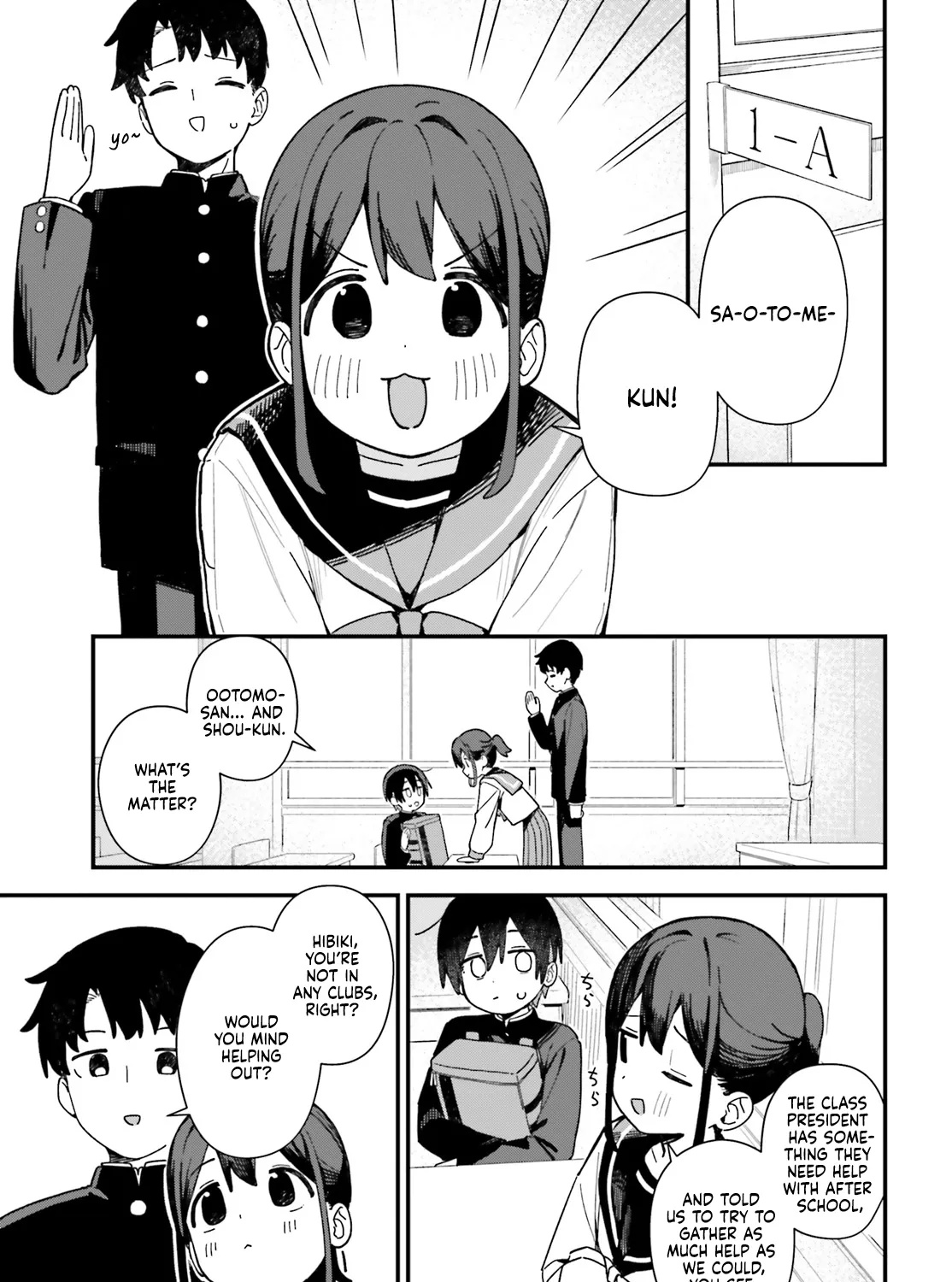 Kawaihara-senpai loves cute (Saotome-kun)! Chapter 3 page 1 - 