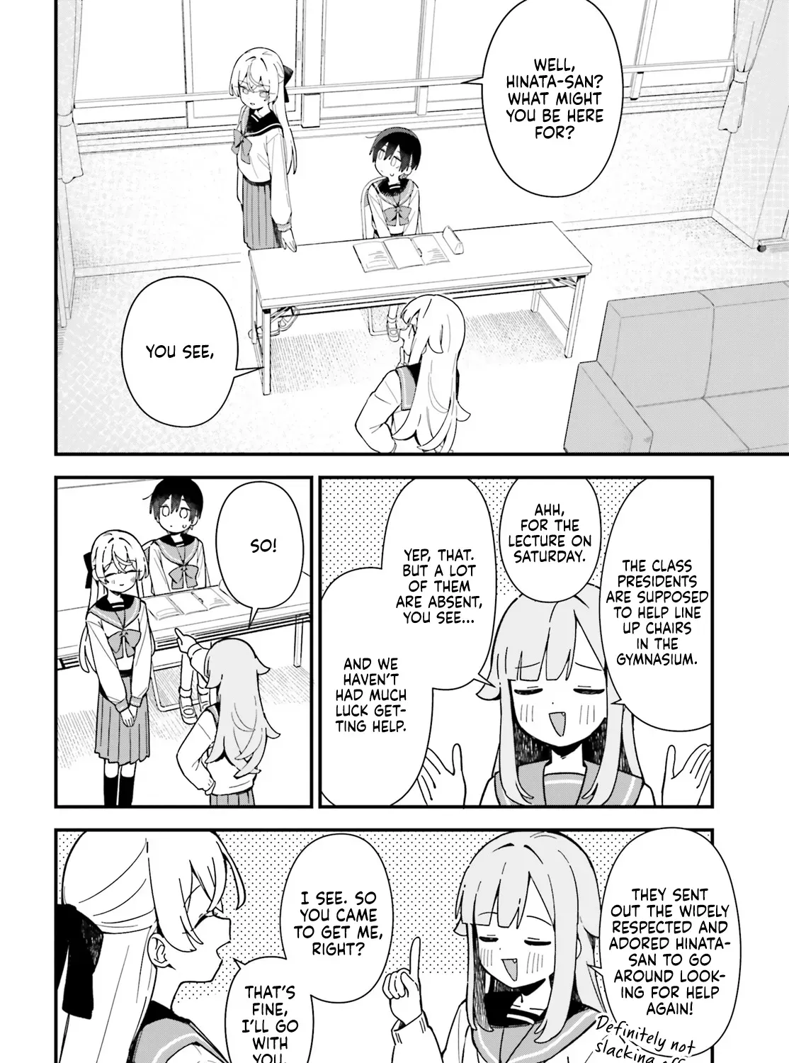 Kawaihara-senpai loves cute (Saotome-kun)! Chapter 3 page 11 - 