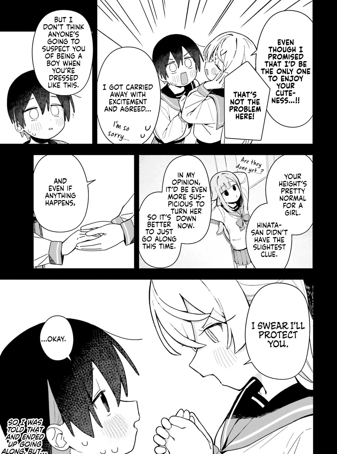 Kawaihara-senpai loves cute (Saotome-kun)! Chapter 3 page 21 - 