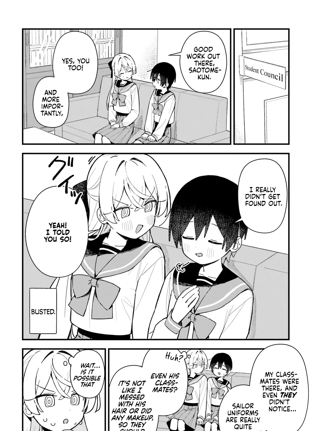 Kawaihara-senpai loves cute (Saotome-kun)! Chapter 3 page 39 - 