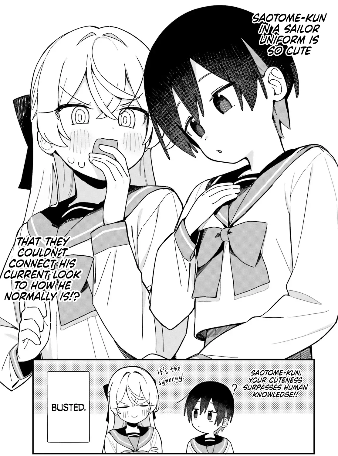 Kawaihara-senpai loves cute (Saotome-kun)! Chapter 3 page 41 - 