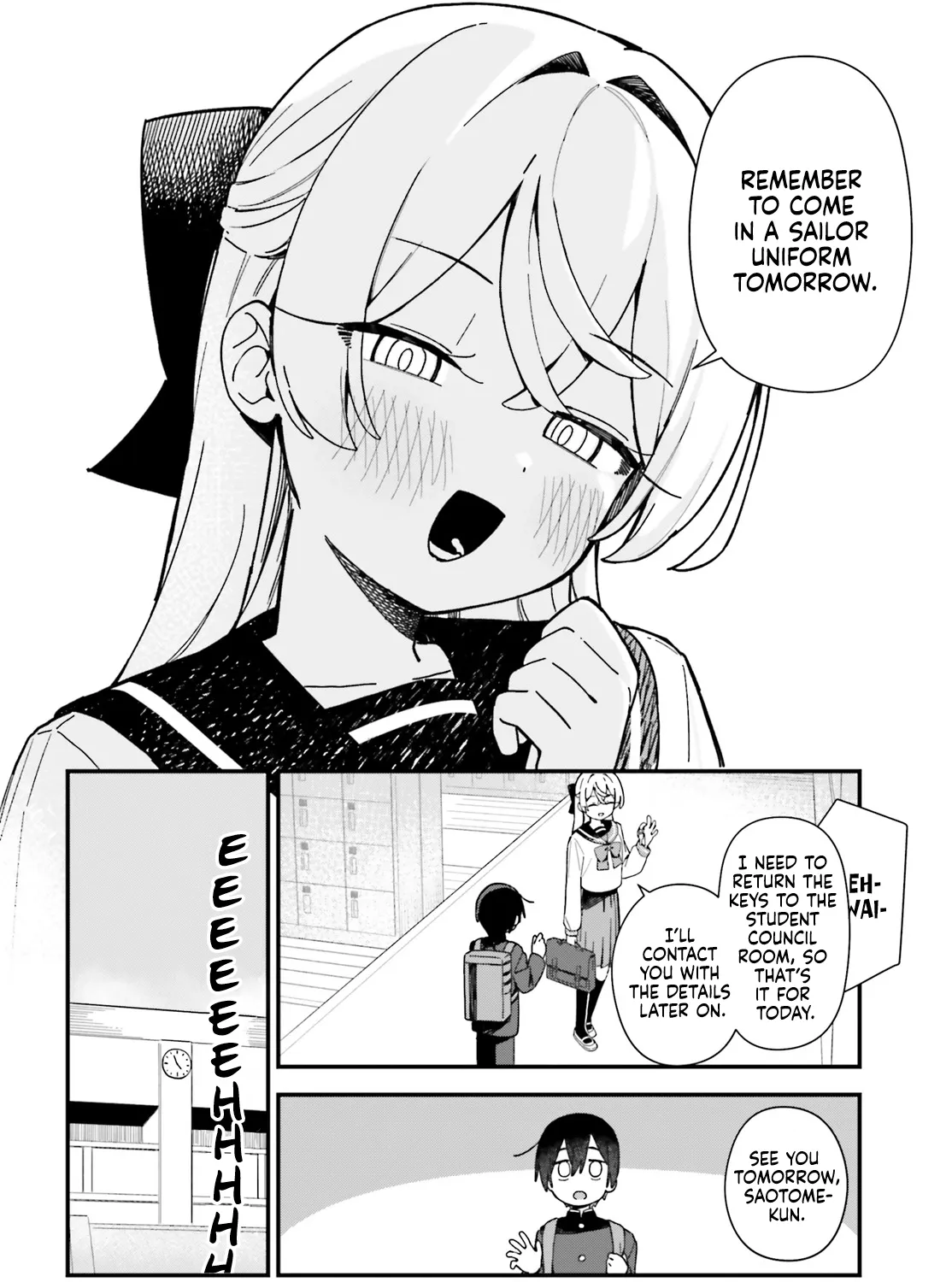 Kawaihara-senpai loves cute (Saotome-kun)! Chapter 3 page 47 - 
