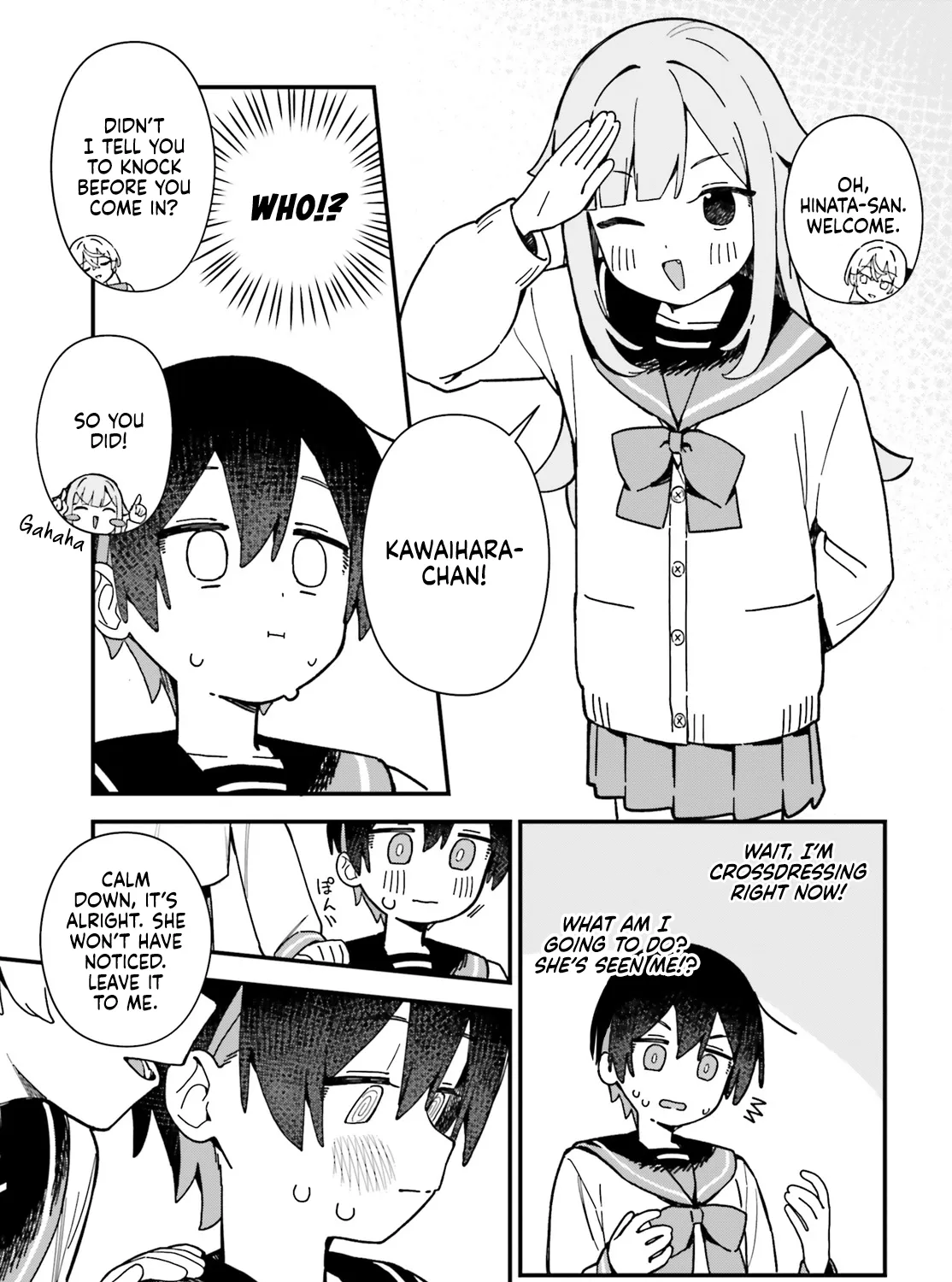 Kawaihara-senpai loves cute (Saotome-kun)! Chapter 3 page 9 - 