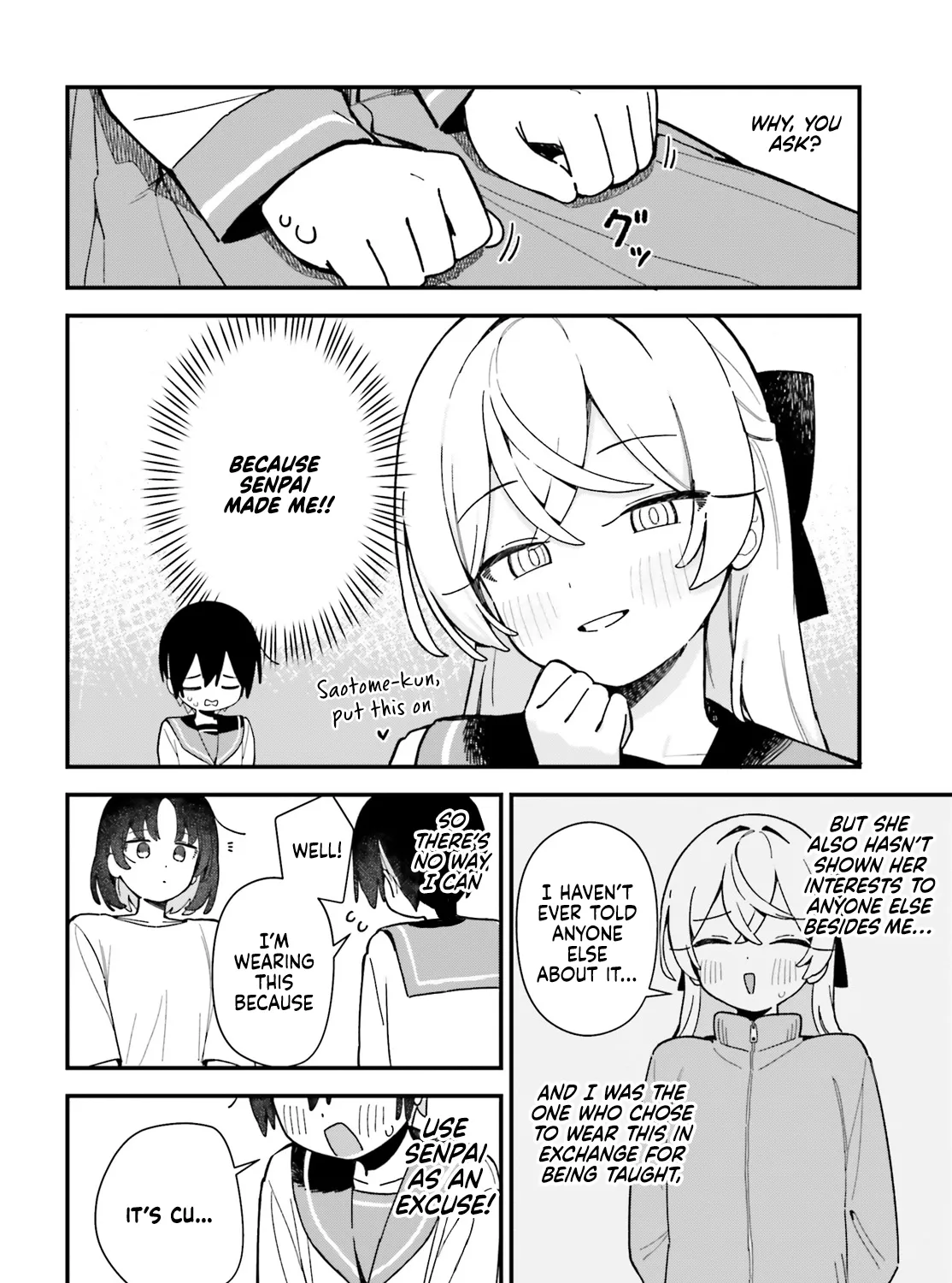 Kawaihara-senpai loves cute (Saotome-kun)! Chapter 4 page 23 - 