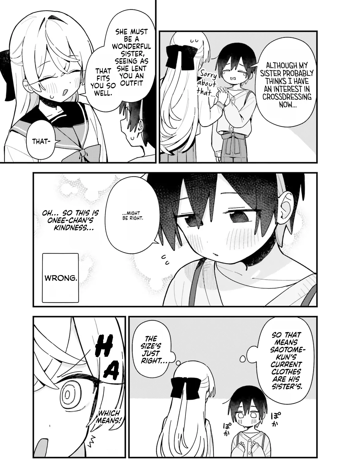 Kawaihara-senpai loves cute (Saotome-kun)! Chapter 5 page 17 - 